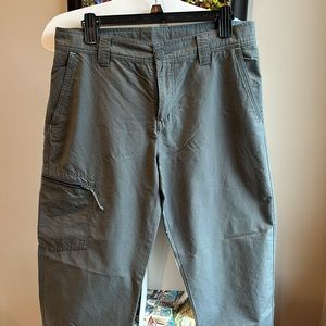 Men’s Columbia Tech Pants Size 32 x 30 Dark Charcoal